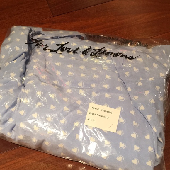 FOR LOVE AND LEMONS SWEETHEART WRAP MINI DRESS - Picture 6 of 6